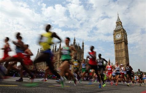london marathon date 2021